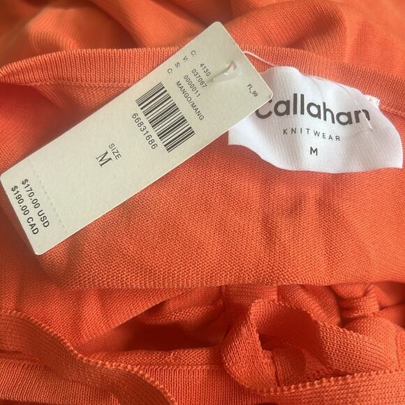 Anthropologie Callahan Mango Front Tie Dress NEW Women’s Medium - Picture 11 of 12